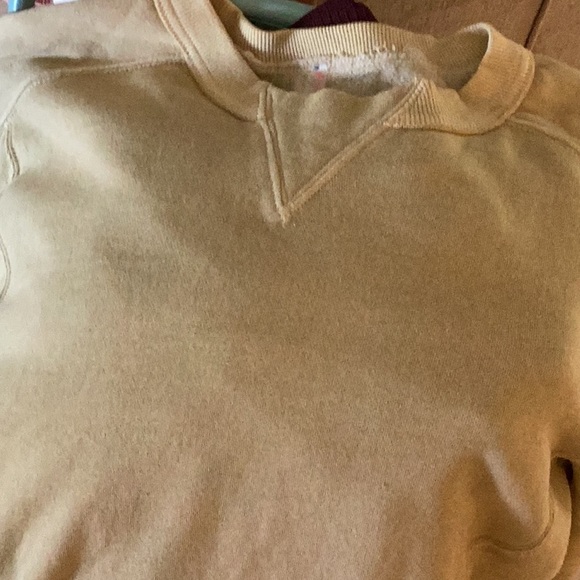 FP Crewneck Yellow Oversized Size XS - Picture 1 of 1